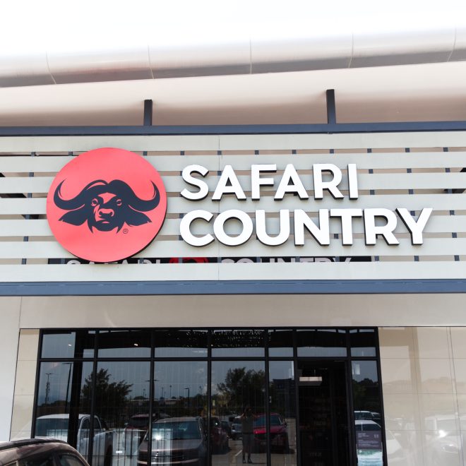 Mild steel Structural Signage - Safari and Outdoor - Valley Hyper Nelspruit