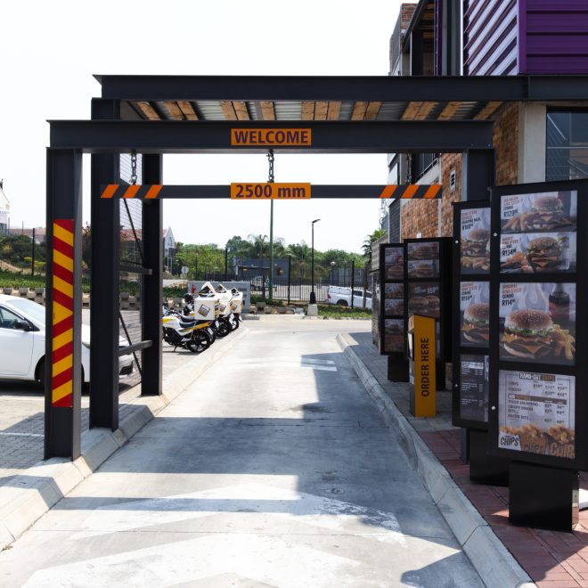 Drive through Canopy - Steers Valley Hyper Nelspruit